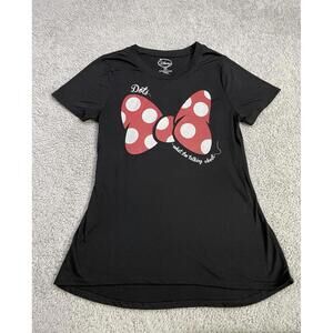 Walt Disney Minnie Mouse Bow "Dots What I'm Talking About" Youth 15/17 XL